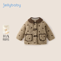 JELLYBABY 女童灯芯绒翻领外套 卡其色 120cm