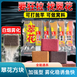 老G 翠花鲢鳙方块饵料翠花3号5号酸臭草莓 7号酸腥臭野钓垂钓