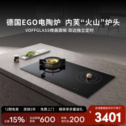 内芙 气电灶一气一电灶微晶面板5.2KW火力升级70%