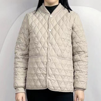 菱格轻薄小棉袄女春秋冬季新款时尚洋气百搭宽松减龄时尚休闲外套