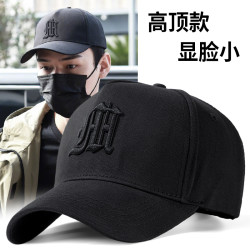 NZTK 男士高顶帽子新款时尚大头围显瘦棒球帽男春秋韩版潮牌大号鸭舌帽