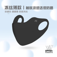浪莎 夏季防晒口罩立体护眼角防紫外线女新款口罩冰丝凉感防晒面罩