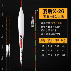 高灵敏浮漂孔雀羽浮漂黑坑抢鱼翻身快到底快快速下底黑坑大物漂