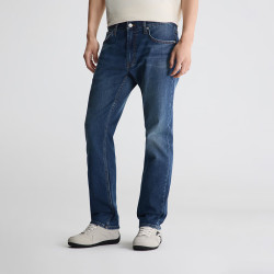Lee 26早秋新品726直筒牛仔裤微弹蓝色