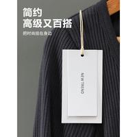 现货吊牌定制logo服装店标签衣服挂牌定做女装童装吊卡订做通用制
