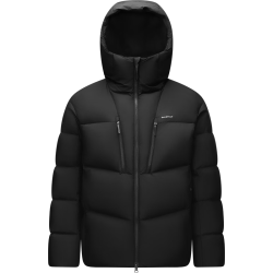 森马 90绒子轻量连帽羽绒服 黑色 2XL
