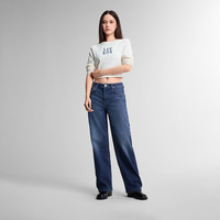 Lee 26早秋新品五袋款428舒适直筒牛仔裤