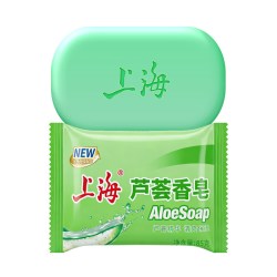 上海药皂 上海芦荟皂85g硫磺皂燕麦香皂国货肥皂洗手沐浴清洁通用皂