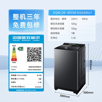 海尔 XQB120-BDSEG5AD6U1 全自动波轮洗衣机12KG （需付定金20元）