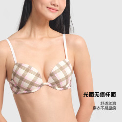 维密 维密PINK小胸聚拢显大美背圆盘胸外扩文胸新款2805 2QL2灰色 11202805