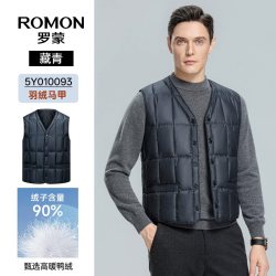 罗蒙 男士短款工装羽绒服2026冬季新款情侣款外套男