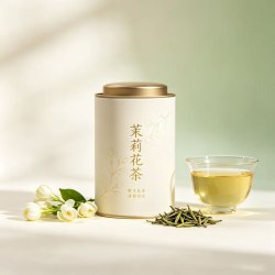 2026年新茶特级茉莉花茶茶叶清香型嫩芽鲜爽耐泡精美罐送礼自己喝