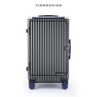 移动端：引导线行李箱24寸大容量结实耐用万向轮20寸可登机前开口旅行箱