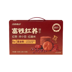 江中 富铁红养酥性饼干 720g 礼盒装