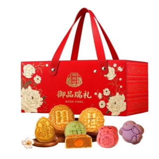 稻香国熣 御厨坊月饼礼盒1600g13味36饼三层中秋节礼品福利糕点大礼包御品瑞礼