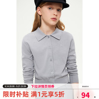 ELLE kids 小狗绣花抗起球翻领休闲 130 360547000