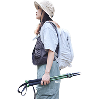 Naturehike挪客 晴雪儿童登山杖 超轻外锁 黑色 60-135cm