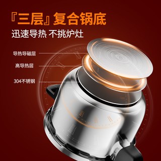 三角牌 304不锈钢 防爆高压锅
