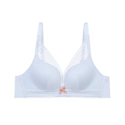 iadore 安莉芳官方奥莱安朵清新性感蕾丝文胸薄款无钢圈内衣女