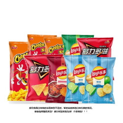 乐事 薯片零食组合装 9件装596g