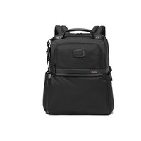 PLUS会员：TUMI Alpha 3系列 男士尼龙双肩包 02603177D3 黑色 大号