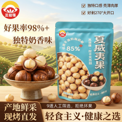 三粒福 奶油味夏威夷果 400g/袋
