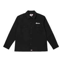 Dickies DK0A87RS LOGO刺绣 黑色 L 长袖衬衫