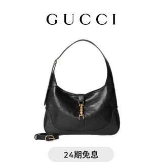 GUCCI古驰 Jackie 1961系列中号肩背包 黑色