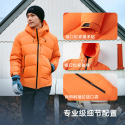 千仞岗 真五折~650+蓬松90绒子短款羽绒服
