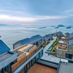 台州东海明珠雷迪森庄园 旭日海景大床房2晚(连住)