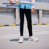 斯凯奇 儿童童装冬季运动裤子紧身长裤 碳黑-G104 100