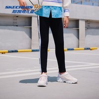 斯凯奇 儿童冬季运动紧身长裤 碳黑-G104 100cm