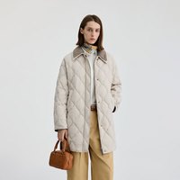 冰洁 巴恩风纯色女士羽绒服J5300JI70
