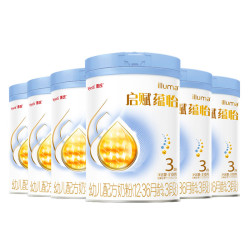 惠氏 【蓝钻升级】启赋蕴怡3段国标顶配HMO婴幼儿配方奶粉810g*6罐