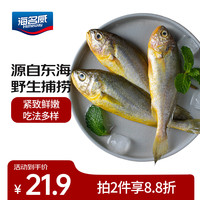 海名威 冷冻东海小黄鱼1斤 16-20条 生鲜鱼类