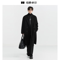 伯爵卓尔 100%全羊毛双面毛呢大衣 (长款)