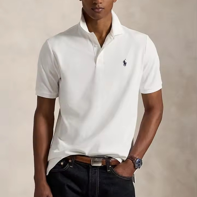 限新用户、经典款：RALPH LAUREN 男士经典Polo衫 多色可选