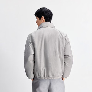 杰克琼斯 226321044 防泼水 火石灰 L 男士夹克