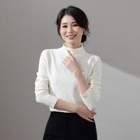 啄木鸟 福利款舒适弹力春秋休闲内搭洋气T恤打底衫秋季长袖