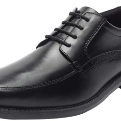 ROCKPORT 成人 男性 Stlye Leader 2 Apron Toe Oxford CH5297 牛津鞋 轻便 Black 尺码7.5