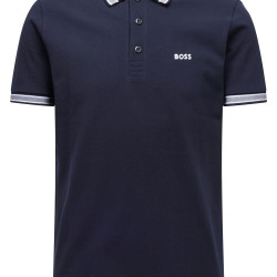 HUGO BOSS Paddy 男士 Polo 衫,深蓝色 402,M