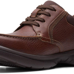 Clarks 适合成人 男性 牛津鞋 bradley vibe 26154364 牛津鞋 支撑鞋弓 Bradley Vibe Tan Tumbled 9 Wide