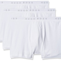 HUGO BOSS 男士白色平角内裤 3条装 大码
