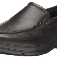 Rockport 男式 junction point slip on h79443 乐福鞋 Junction Point Slip on Black 9.5 Wide