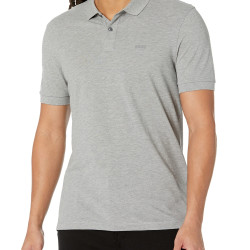 Hugo Boss 成人 polo衫 帕拉斯短袖皮克polo衫 短袖 Silver Grey 尺码Medium