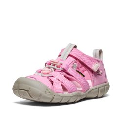 KEEN 男女童小童 seacamp 2 cnx closed toe 凉鞋 不防水 Moonlite MauveGiggle Pink 10 Little Kid