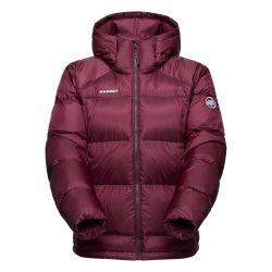 Mammut 猛犸象冰川发光保暖连帽夹克 女式, 红色
