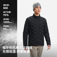 伯希和 户外轻量羽绒服800蓬95鹅绒TORAY AIRTASTIC冲锋衣内胆 漫暮黑