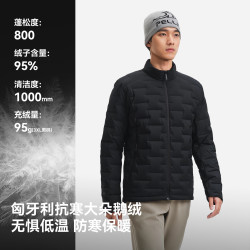 伯希和 户外轻量羽绒服800蓬95鹅绒TORAY AIRTASTIC冲锋衣内胆 漫暮黑