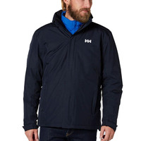 Helly Hansen 男式 运动保暖夹克 Helly Hansen Dubliner 保暖夹克 防风 Navy 尺码Large